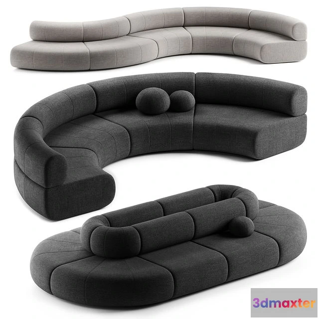 1552739 - Track Artifort sofa 3D Max