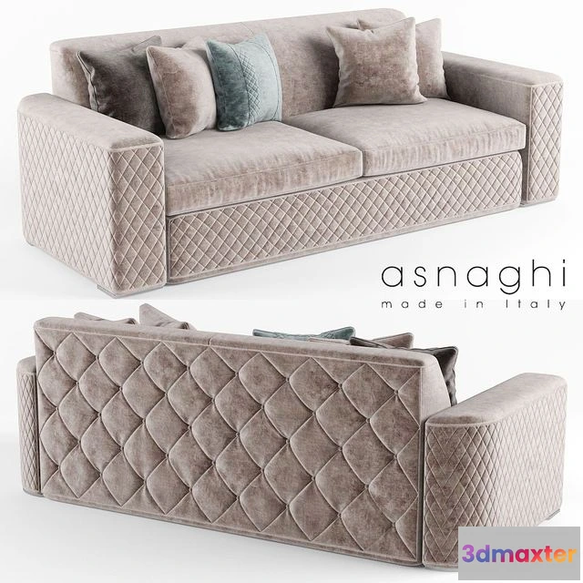 1553023 - Asnaghi lybra sofa 3D Max