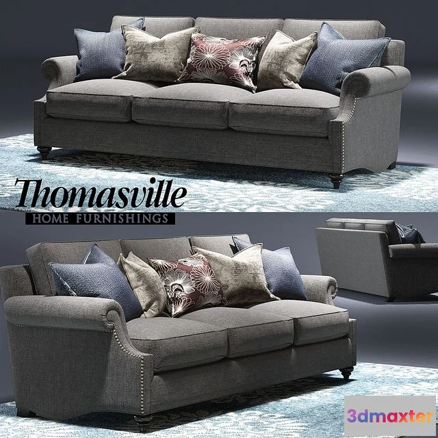 1553613 - Thomasville Ancil sofa 3D Max