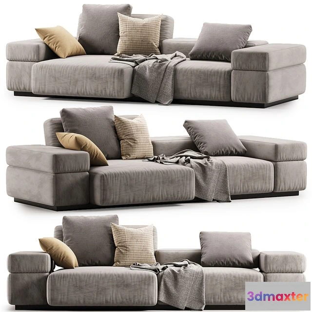 1553849 - Brick Lane Two Seater Sofa 3D Max