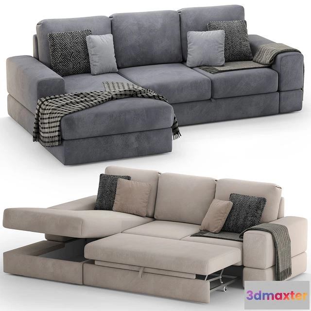 1553963 - Corner sofa Mebelroom Dallas 3D Max