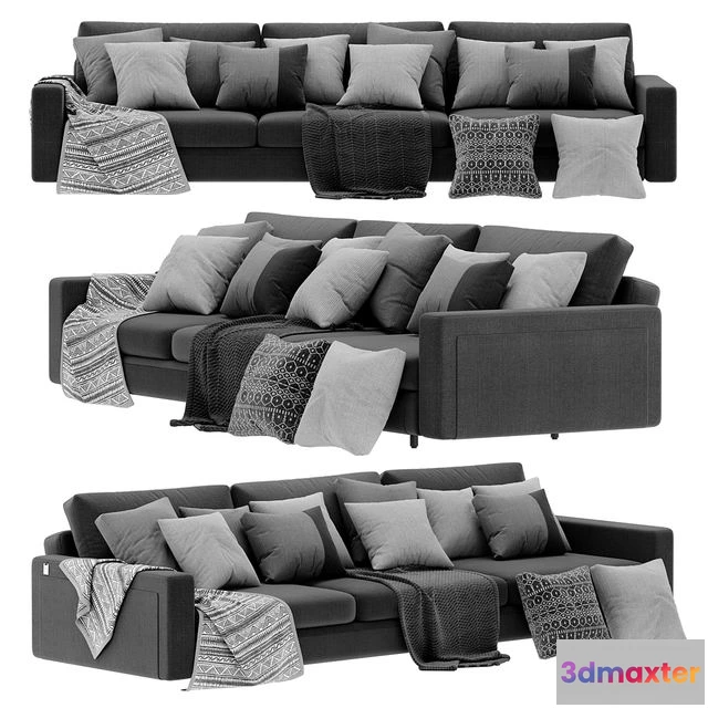 1554017 - Delavega Large Sofa A101 3D Max