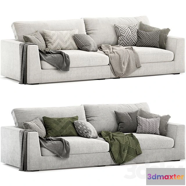 1554309 - lottie 3 seat sofa 3D Max