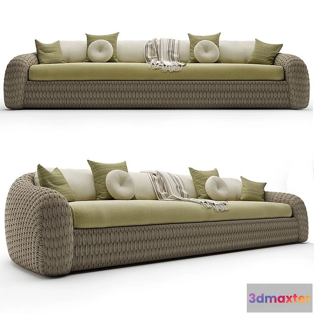 1554333 - Manutti Kobo Sofa 3D Max