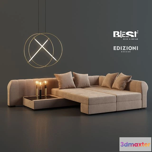 1554665 - Tradition sofa with Edizioni design 3D Max