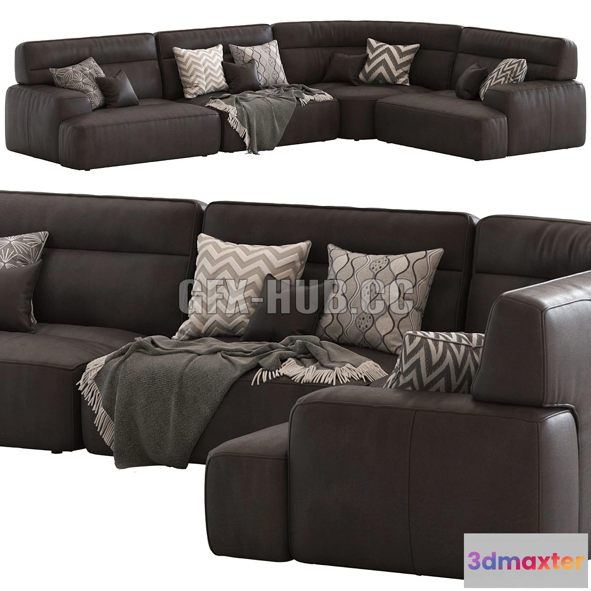 1554863 - Coco Republic Alvaro Sofa2 3D Max