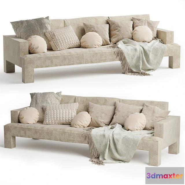 1554967 - Alto Piano 3 Seater Sofa 3D Max