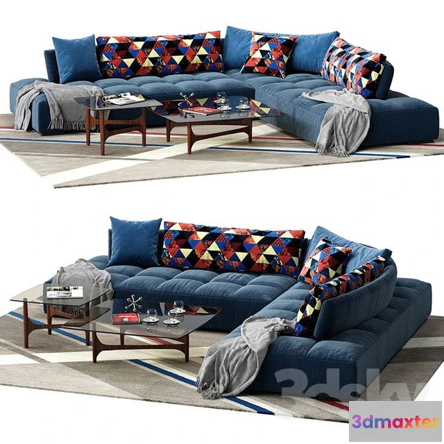 1555221 - Calanque sofa 3D Max