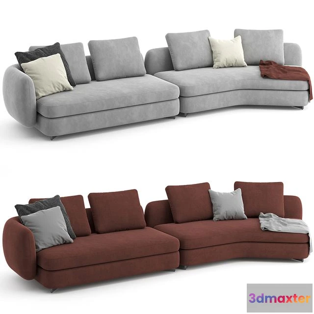 1555695 - Saint Germain Sofa 03 by Poliform 3D Max