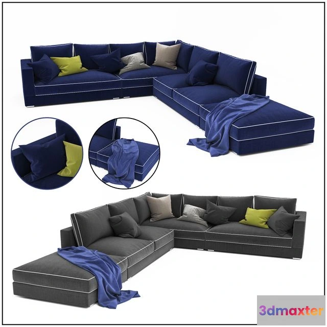 1555893 - Sofa colletion 07 3D Max