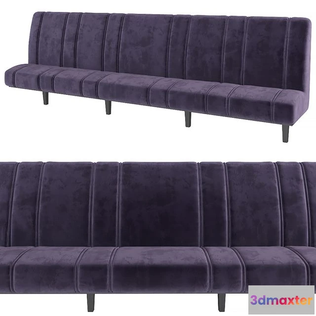 1555897 - Sofa for restaurant cafe bar 3D Max