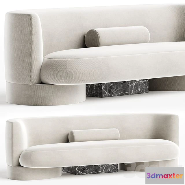 1555921 - Sofa Mode Option with Marble 3D Max