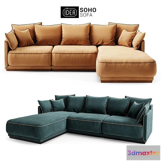 1555973 - The IDEA Modular Sofa SOHO (item 803-805-804) 3D Max