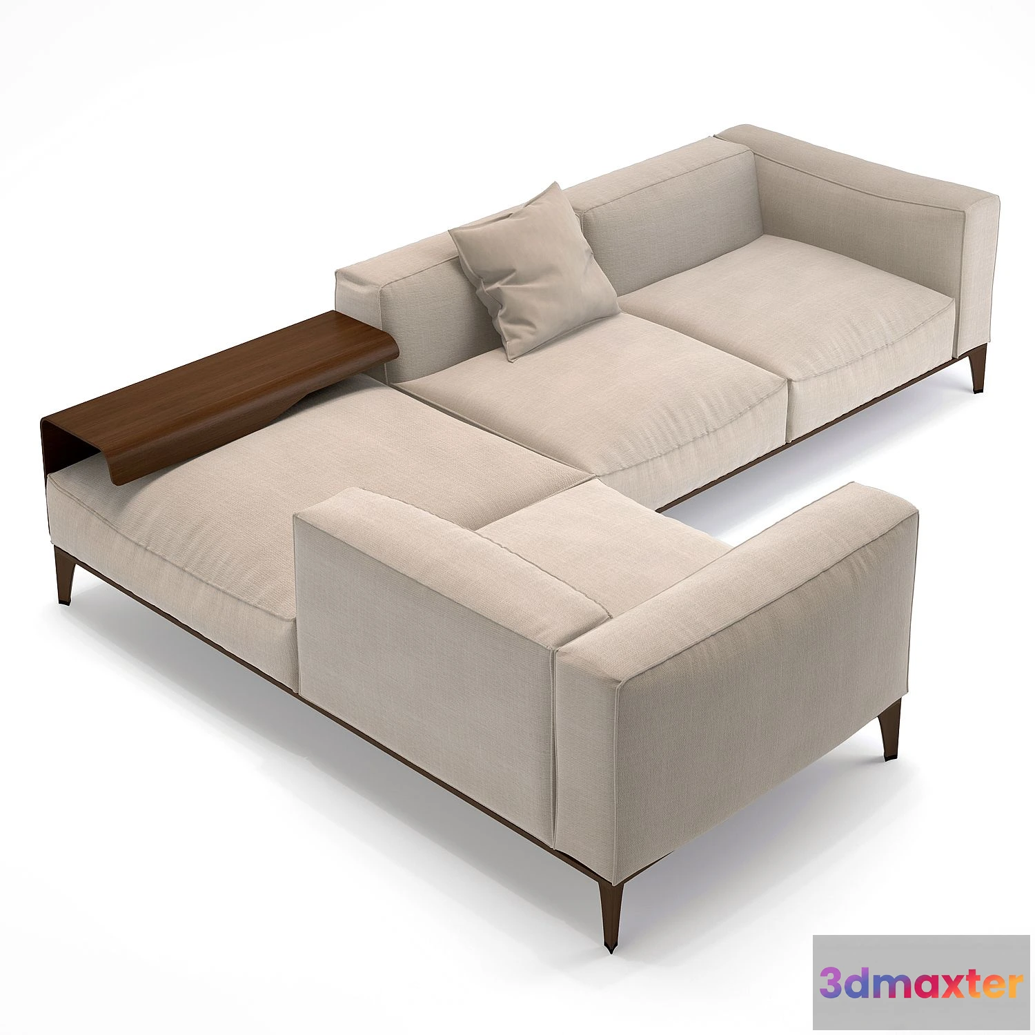 1556313 - Giorgetti aton corner 3D Max
