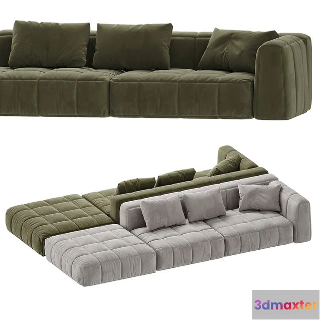 1556565 - Sofa and pillow1 3D Max