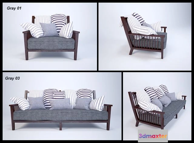 1557259 - Gervasoni Gray Gray 01 03 3D Max