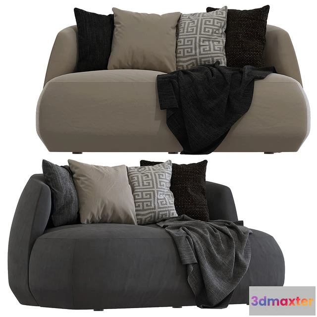 1557433 - BRIONI UP sofa By Kristalia Collection 3D Max