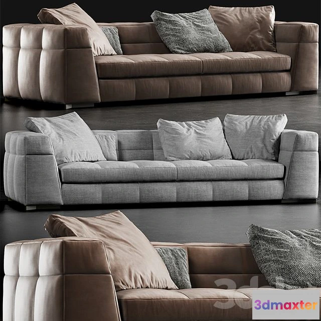 1557621 - Minotti Blazer sofa 3D Max