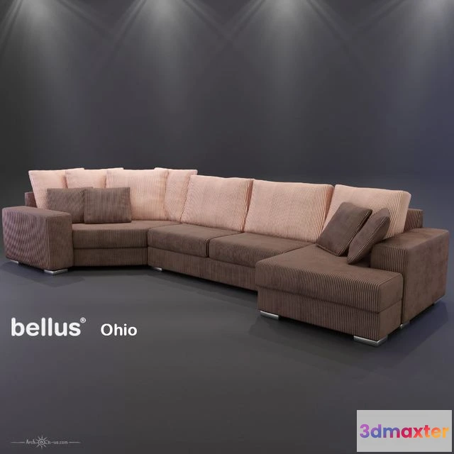 1558013 - Bellus Ohio sofa 3D Max