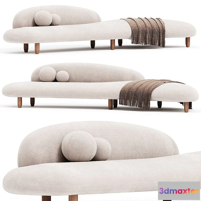 1558805 - FREEFORM SOFA By Vitra 3D Max