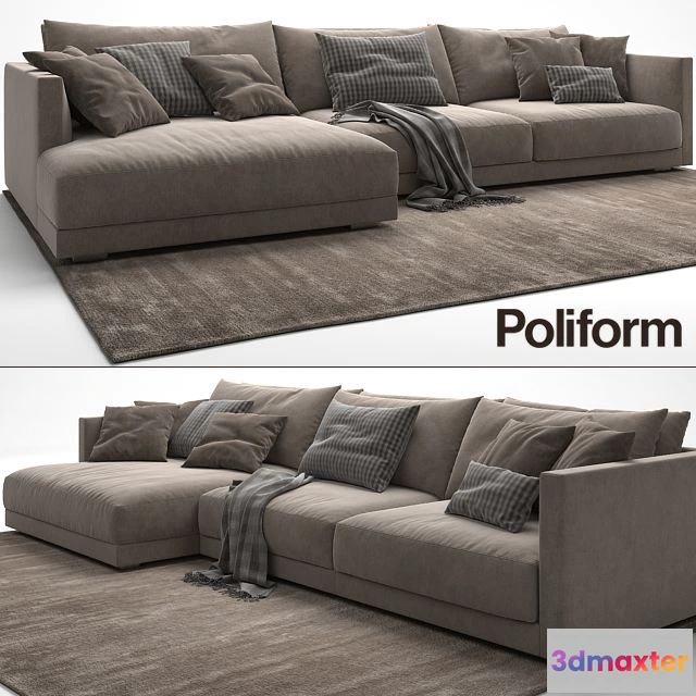 1558913 - POLIFORM BRISTOL SOFA 3D Max