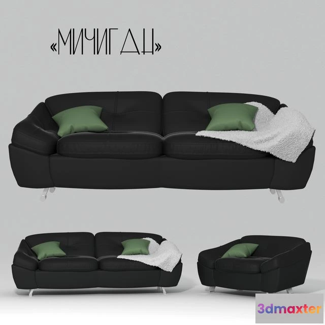 1558977 - Sofa Michigan 3D Max