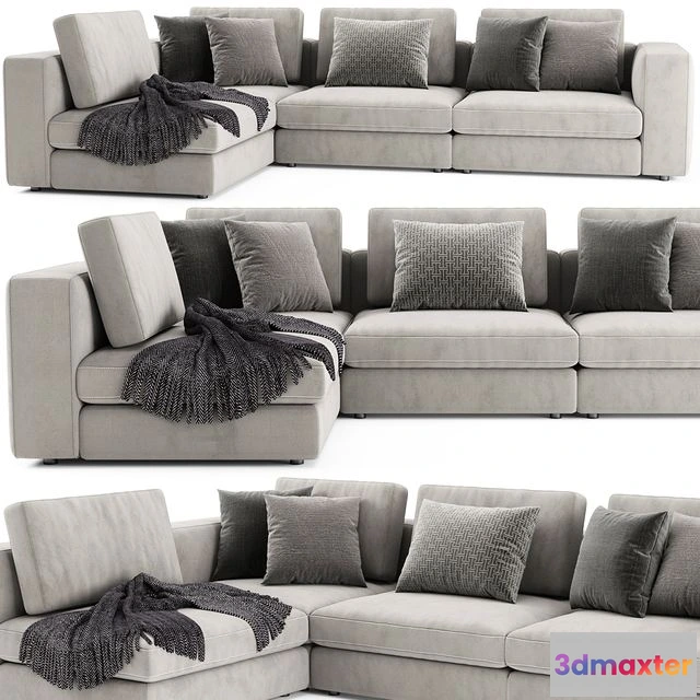 1559149 - Blanche soho sofa 3D Max