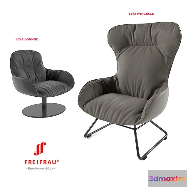 1559573 - Leya wingback 3D Max