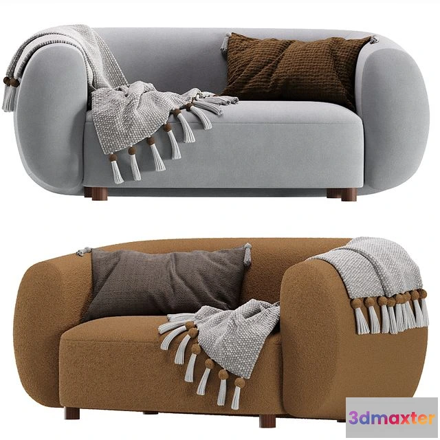 1559879 - Sofa Londi Cozy Ivory Divan.ru 3D Max