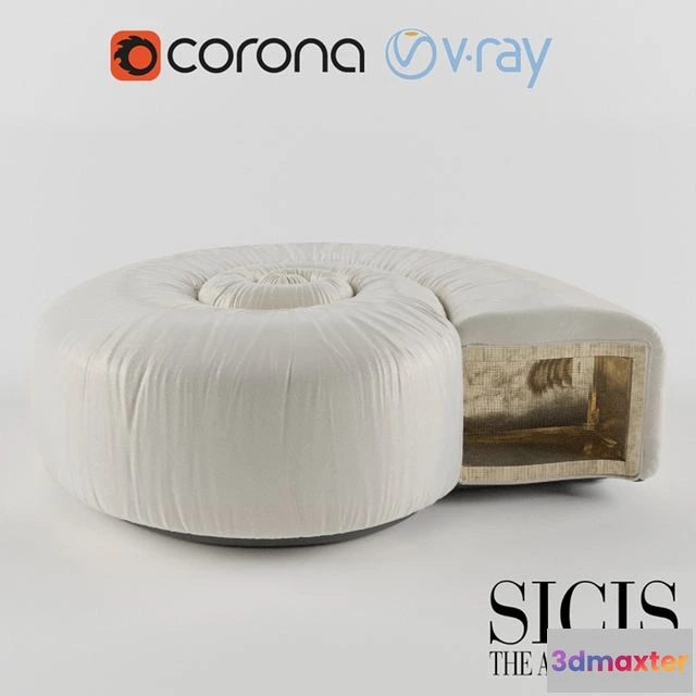 1559890 - Sofa Sicis 3D Max