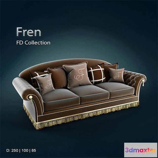 1560200 - Fren sofa 3D Max