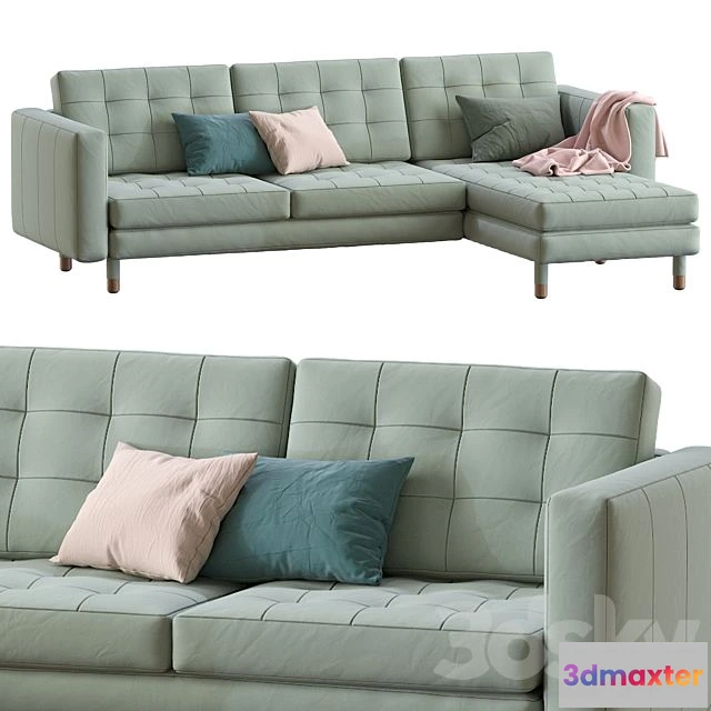 1560314 - Sofa Landskrona By Ikea 3D Max