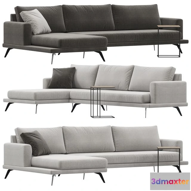 1561489 - Sofa Doimo Salotti Philip 3D Max