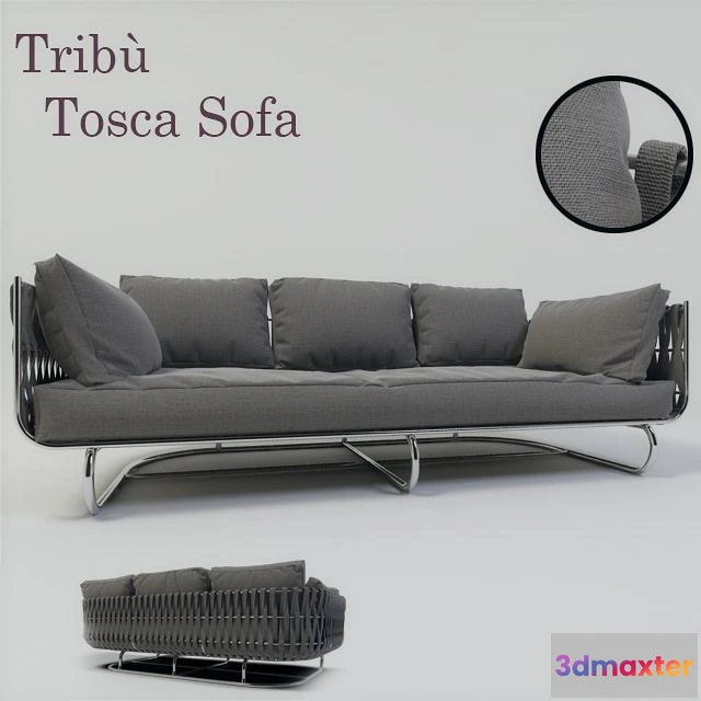 1561543 - Tribu Tosca Sofa 3D Max