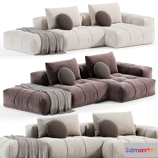 1561715 - Modern Modular L-Shape Sofa by Litfad 3D Max