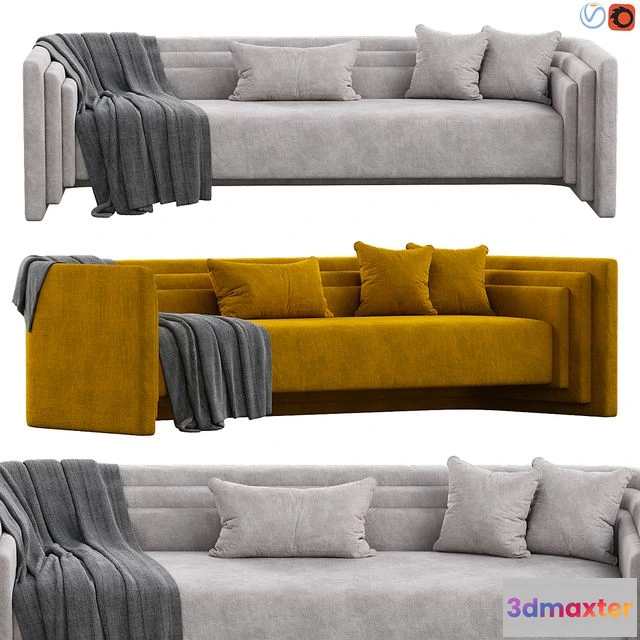 1561734 - Saint Germain Sofa 3D Max