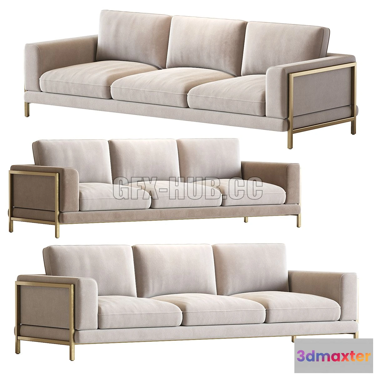 1561808 - Tonino lamborghini sofa 3D Max