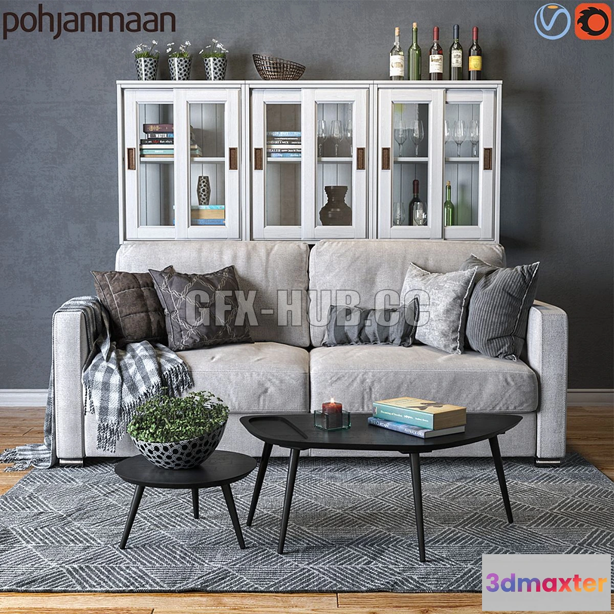 1561816 - Torino Sofa 3D Max