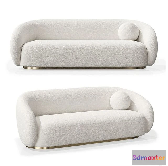 1561983 - Eichholtz brice sofa (white) 3D Max