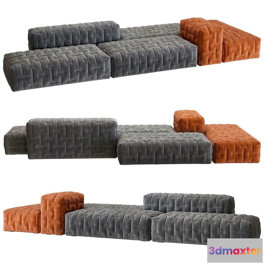 1562572 - Boca Foo-Five sofa 3D Max