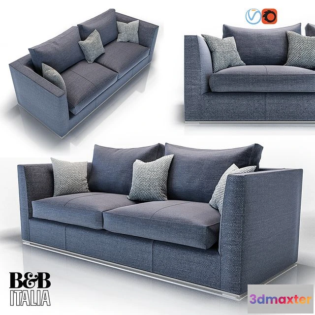 1562715 - Sofa Richard by B & B Italia 3D Max