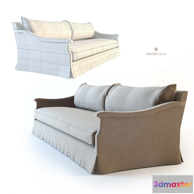 1562983 - Dmitriy&Co VALLONE SOFA 3D Max