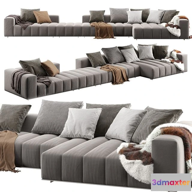 1563309 - Minotti Goodman sofa 3D Max