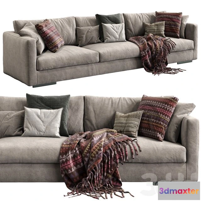 1563777 - Flexform Sofa MAGNUM 3D Max