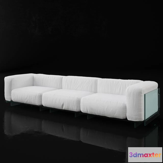 1564098 - Glas Italia Crystal Lounge sofa 3D Max
