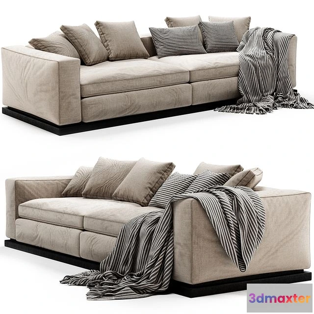1564163 - Minotti Leonard Sofa 3D Max