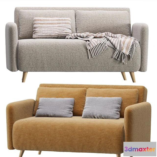 1564872 - Sofa Kusken Vertical Lavender 3D Max