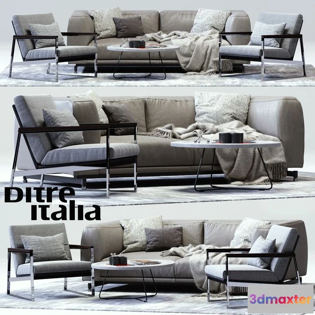1564892 - St Germain Sofa Daytona Armchair 3D Max
