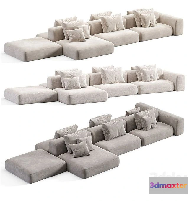 1564904 - Stone Sofa Modular Sofa By Tamamm 3D Max