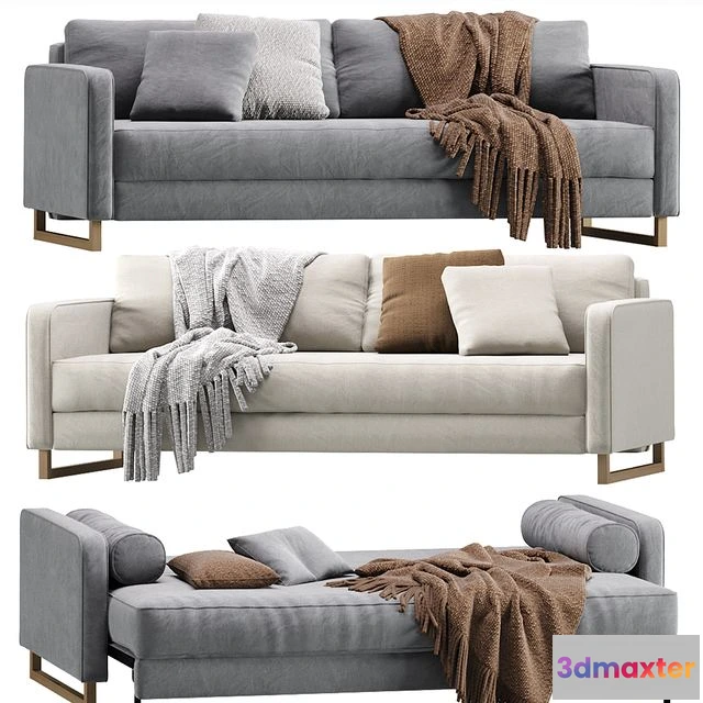 1565228 - Sofa Dunst Velvet Light Divan ru 3D Max